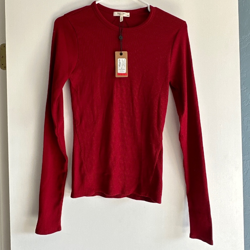 Rag&bone medium long sleeves essential Rob shirt